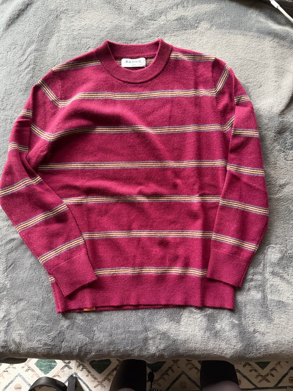 Parke Pullover Sweater - Port Stripe